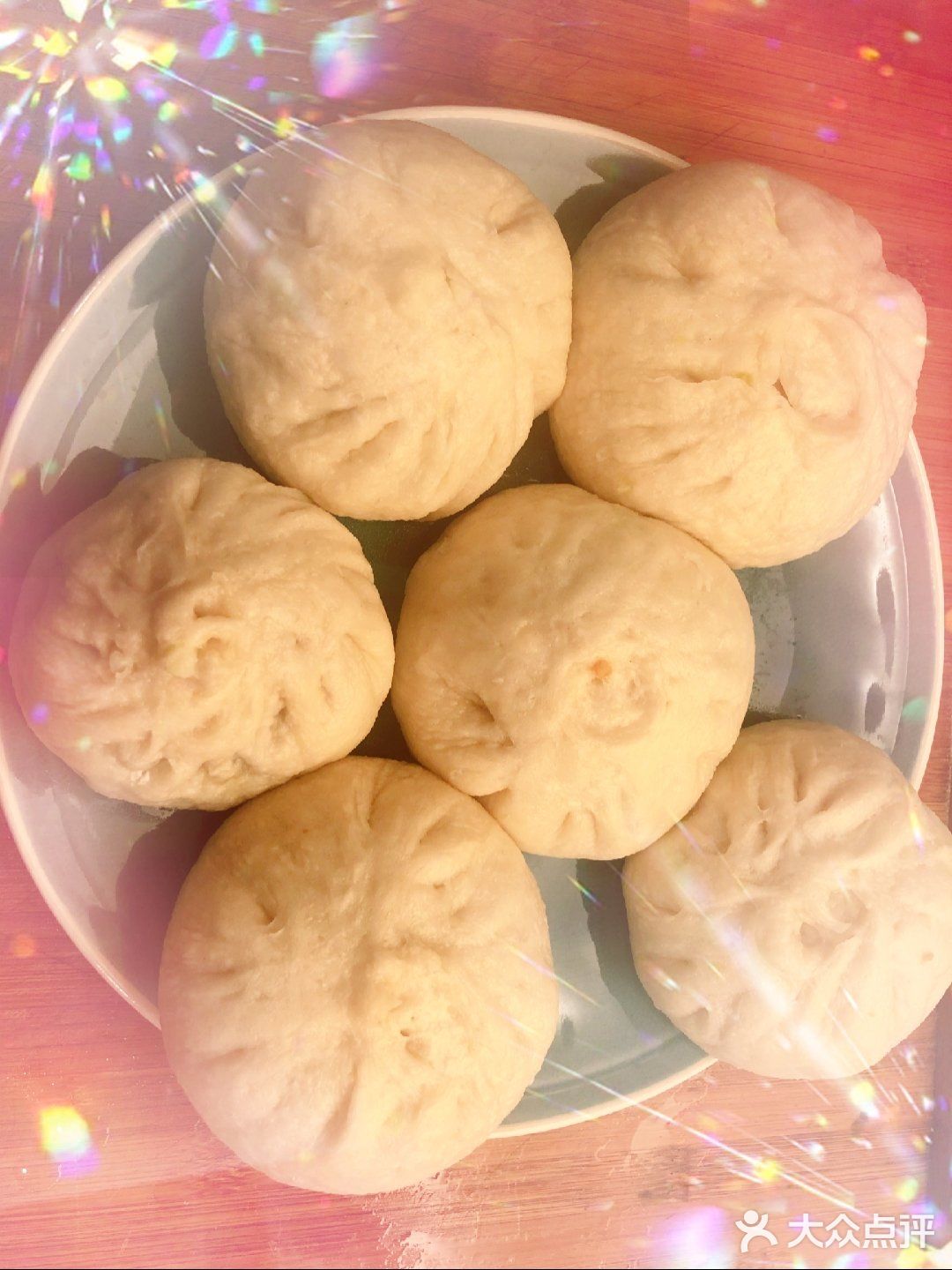 自制美味素包子[调皮]
