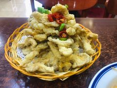 炸蘑菇-汉思肴 热面皮(虬江路店)