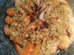 石锅蒜蓉烤虾-佬肥猫·浙江乡村菜(国华广场店)