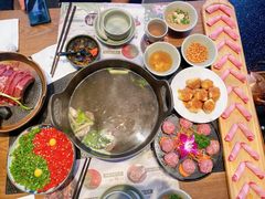 红糖糍粑-盡膳口福跷脚牛肉火锅(晶耀前滩店)