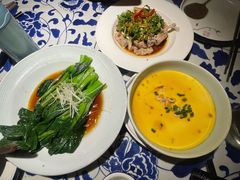 油淋脆菜心-绿茶餐厅(乐峰广场店)