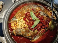 -探鱼·鲜青椒爽麻烤鱼(天一广场店)