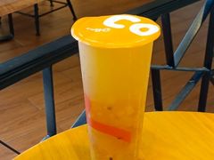 黄桃百香摇摇冻-CoCo都可(长兴店)