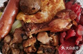 Crispy Roast Duck Baozi Rice
