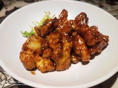 雪花糖醋里脊-绿茶餐厅(松江万达店)