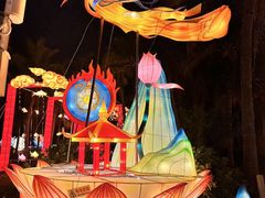 -欢乐海岸椰林沙滩-2025湾区超级灯会