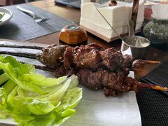 红柳蒙古羔羊肉串-肴约·花园式餐厅(湖里店)