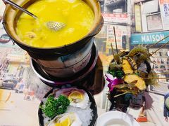 养颜花胶鸡-捞围鲜·港式打边炉(海阳路店)