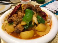 新疆大盘鸡-巴扎美食·新疆菜·西域歌舞表演餐厅(新疆大厦店)