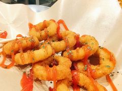 鸡肉洋葱圈-shark burger·鲨鱼汉堡(交子大道店)