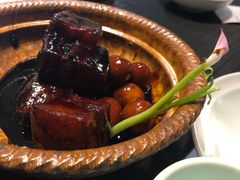 普洱鹌鹑蛋红烧肉-荷风细雨·中国茶宴(碧云店)