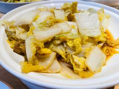 猪油渣高山娃娃菜-溪林小馆(浦江城市生活广场店)