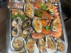 -百丰园海鲜烧烤农家菜(威·至海港湾店)