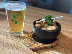 蒜香蘑菇虾-炼火烤肉店