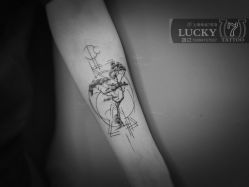 -幸运7纹身刺青Lucky7tattoo