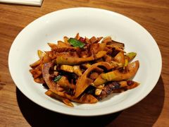 武当山笋炒腊肉-清水亭湖北菜(大屯DT51店)