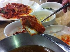 就是这么吃的豆腐炒泡菜-郑阿姨的家·이모네·韩料&烤肉(武川路店)