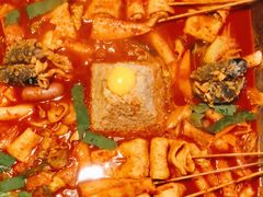 鱼饼火山炒年糕-包装马车·韩国料理·포장마차