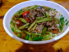 蒜苔炒肉粉-肆姐面粉馆(坡子街店)