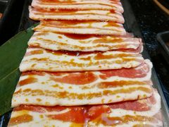 调味五花肉-九田家黑牛烤肉料理(太阳城店)