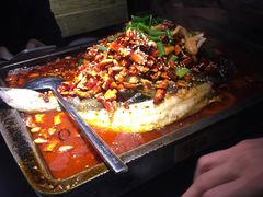 -探鱼·鲜青椒爽麻烤鱼(三水广场店)