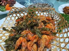 龙井茶香虾-龙井壹号·茶缘山景宴(龙井村店)
