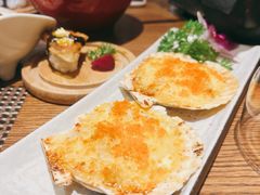 芝士扇贝-嗨寿司 无国界料理