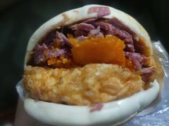 腊汁肉蛋菜夹馍-老马家马蓉蛋菜夹馍·腊牛肉夹馍(回民街店)