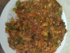 孜然牛肉盖饭-伊品香中国兰州牛肉拉面(新源道店)