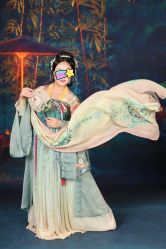 -后宫·古装汉服京剧儿童亲子全家福摄影