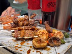 -宝记烧烤·碳锅羊肉·羊蝎子火锅·夜食社(文体路创始店)