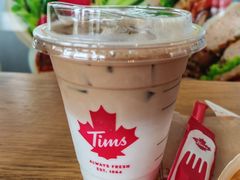 金桂梨香拿铁-Tims天好咖啡·贝果(凯德大峡谷购物中心店)