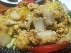 黑胡椒铁板鸡肉-琥珀宫南亚餐厅(欢乐城店)