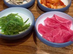 -明洞阿姨·韩式酱蟹烤肉·创意料理(三元桥店)