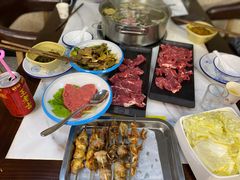 牛肉火锅-独一道·大别山土菜烧烤(雨花西路店)