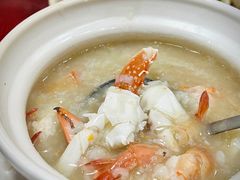 鲜虾膏蟹粥-万柳阁小馆·花园餐厅(龙潭湖店)