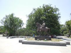 马卡波罗铜塑-东关历史文化旅游区-东门遗址