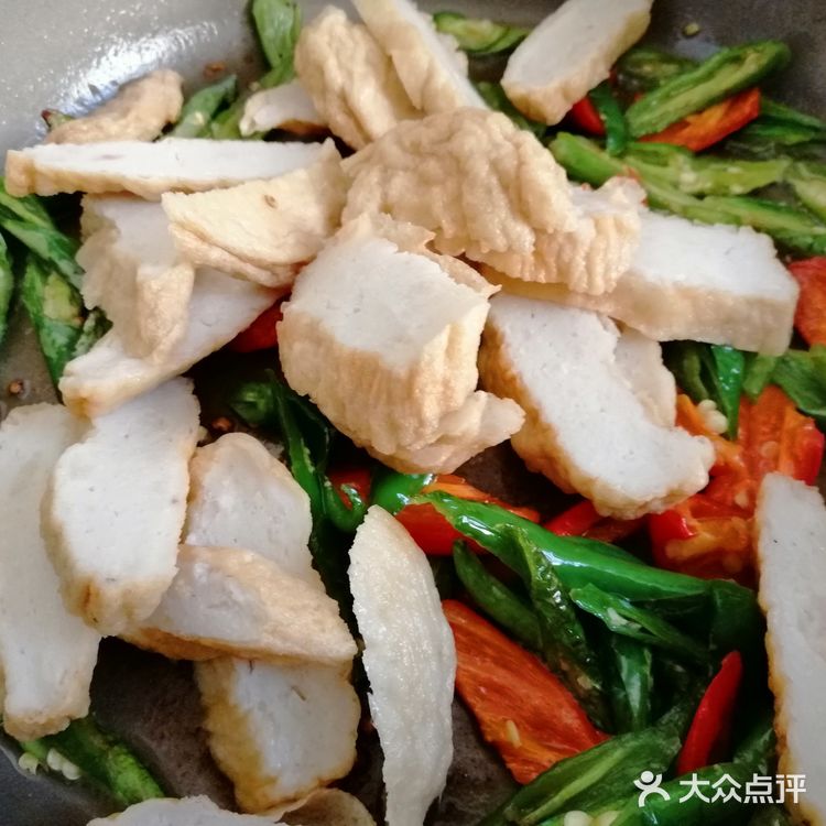 健脾开胃、补气瘦身的～辣炒鱼饼