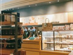 面包甜点陈列柜-星巴克(北辰西路店)