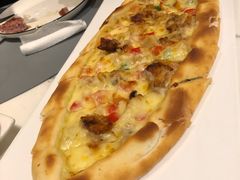 鸡肉奶酪皮塔饼-伊斯坦布尔土耳其清真咖啡餐厅