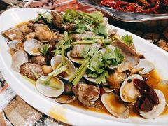 炒花蛤-大孩龙虾(体育场旗舰店)