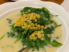 鲜豌豆瓣煮豆尖-陆壹捌餐厅(五大道店)