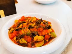 番茄鸡蛋黑豆面-五观堂素食(新华路店)