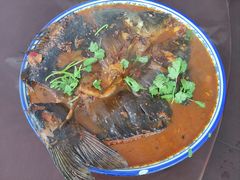 -北京龙庆四季香农家饭庄·灶台鱼·碳烤虹鳟鱼(龙庆峡店)