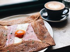 巴黎火腿鸡蛋芝士蘑菇可丽饼-RAC BAR(安福路店)