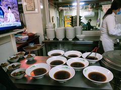 自助调料区-阿福羊肉面馆