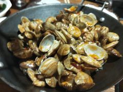-东来菜馆•手抓海鲜家常菜•海鲜锅贴(鸽子窝店)