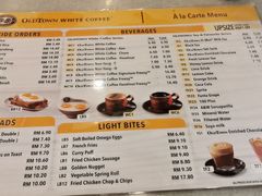 菜单-Old Town White Coffee(gateway@klia2)