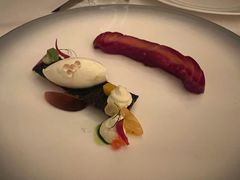 挪威烟熏三文鱼水晶黄瓜香槟奶油-福楼法餐厅FLO