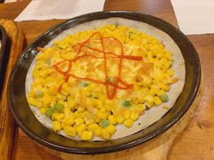 料理烤芝士玉米粒-老东镇啤酒屋海鲜加工·蒸汽海鲜·海鲜烧烤(台东店)